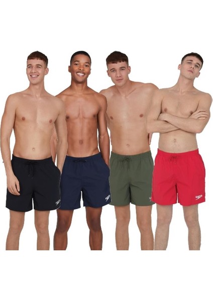 Essentials 16 Watershort Erkek Kırmızı Deniz Şortu.6446 fiyatları