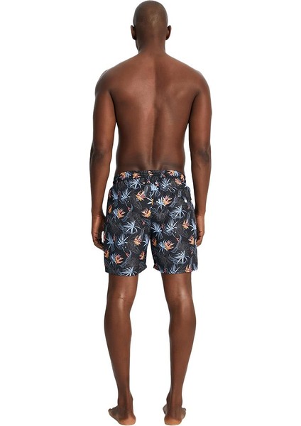 Erkek Deniz Şortu Siyah EM189-BKD