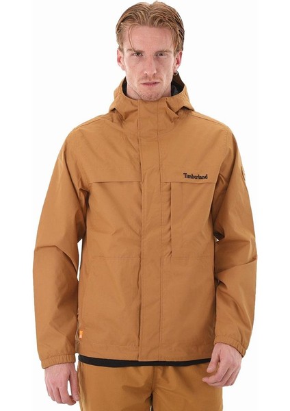 Water Resistant Shell Jacket Erkek Sarı Mont TB0A5XRSP471