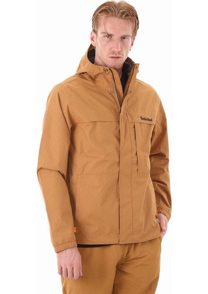 Water Resistant Shell Jacket Erkek Sarı Mont TB0A5XRSP471