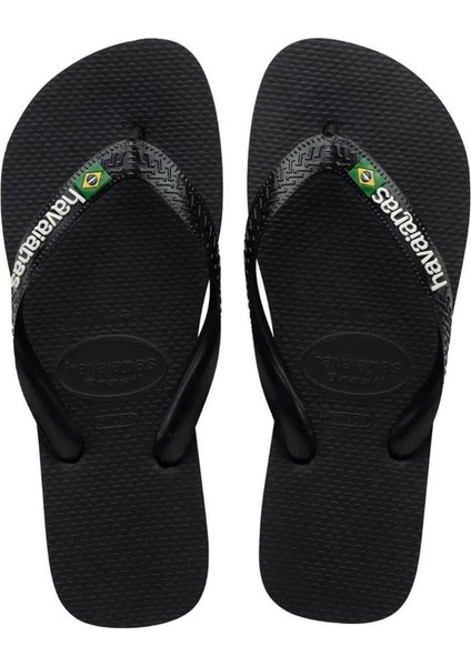 Havanias Brasil Logo BlackBlack Siyah Erkek Terlik 4110850-1069 indirimleri