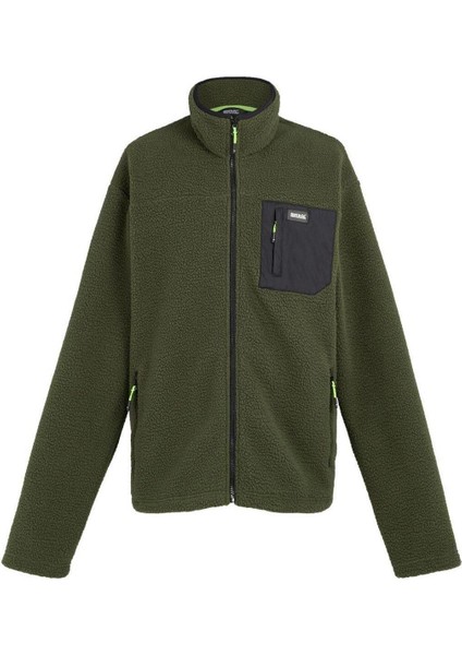 Frankie Borg Fleece Erkek Polar-Haki