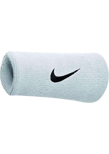 Swoosh Doublewide Wristbands Whıte/Obsıdıan N.Nn.05.116.Os fiyatları