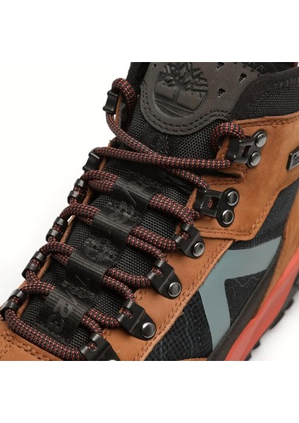 Mıd Lace Up Waterproof Hı Kahverengi Erkek Outdoor Bot