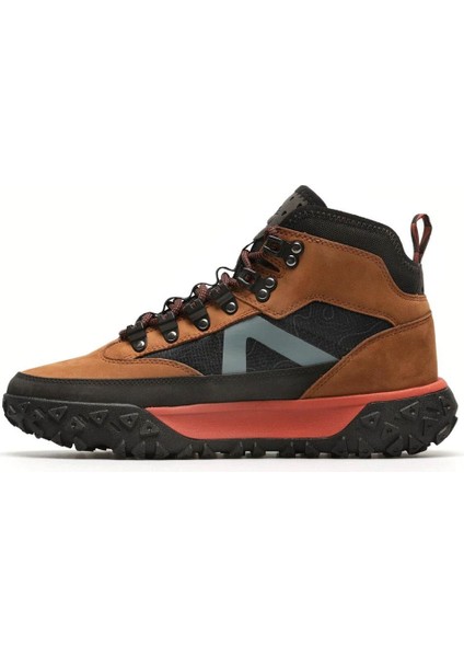 Mıd Lace Up Waterproof Hı Kahverengi Erkek Outdoor Bot