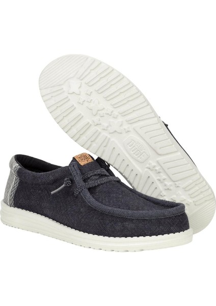 43085 Wally Jute Siyah Erkek Ayakkabı