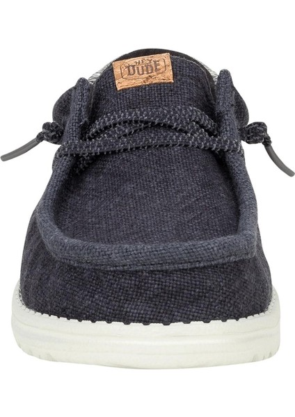 43085 Wally Jute Siyah Erkek Ayakkabı