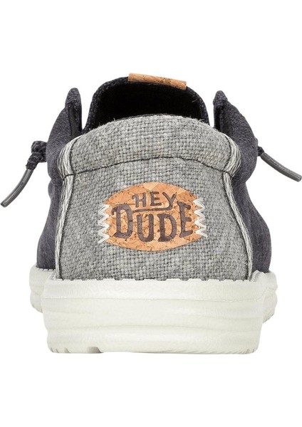 43085 Wally Jute Siyah Erkek Ayakkabı