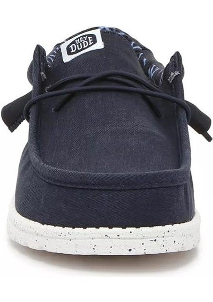 Erkek Sneaker ( Günlük) HD.40700 Hey Dude Wally Canvas 410 Navy