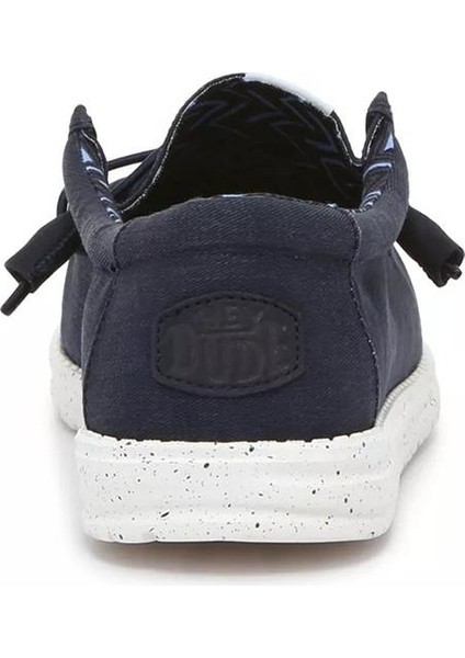 Erkek Sneaker ( Günlük) HD.40700 Hey Dude Wally Canvas 410 Navy