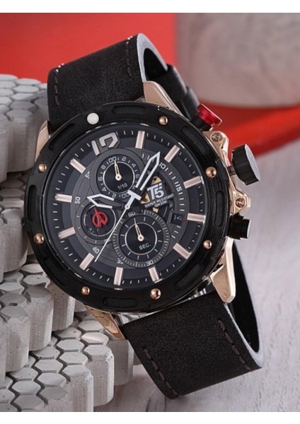 Siyah Iç Fonksiyonları Aktif Erkek Kol Saati modelleri