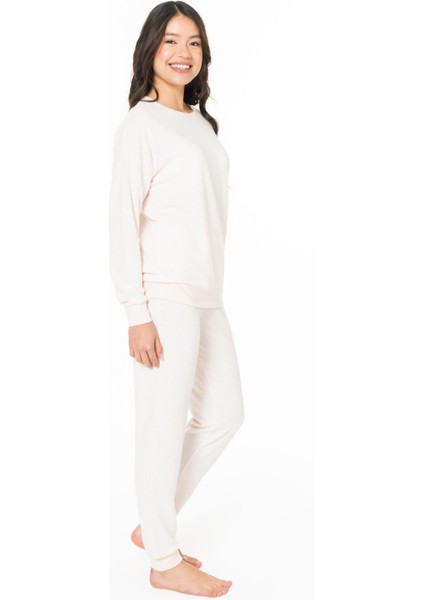 Kadın Uzunkol Dar Paça Ev Giyim, Viskon Kumaş fiyatları