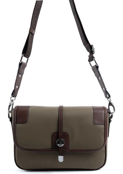 L.haki - Kahve SP1182 Kadın Çapraz Çanta