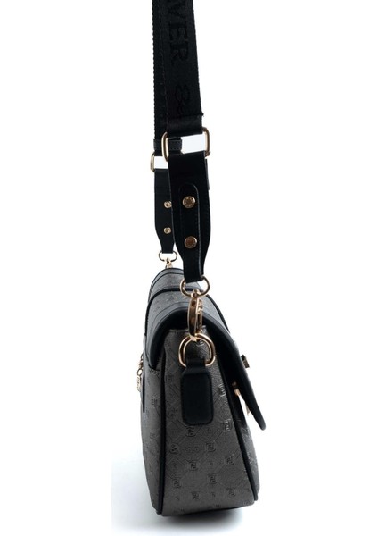 Platin - Siyah SP1182 Kadın Çapraz Çanta modelleri