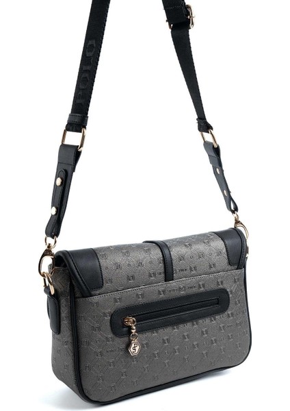 Platin - Siyah SP1182 Kadın Çapraz Çanta fırsatları