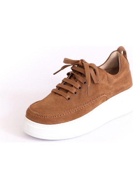 Hakiki Deri Kadın Günlük Sneaker Ayakkabı 25PST9087 fiyatları