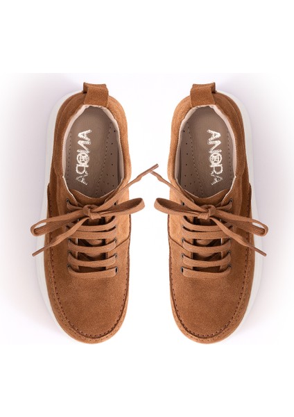 Hakiki Deri Kadın Günlük Sneaker Ayakkabı 25PST9087 fırsatları