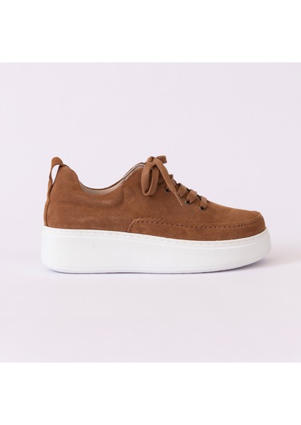 Hakiki Deri Kadın Günlük Sneaker Ayakkabı 25PST9087 indirimleri