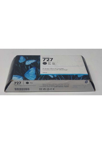 Hp 727 B3P24A Gray Kartuş 130ML fiyatları