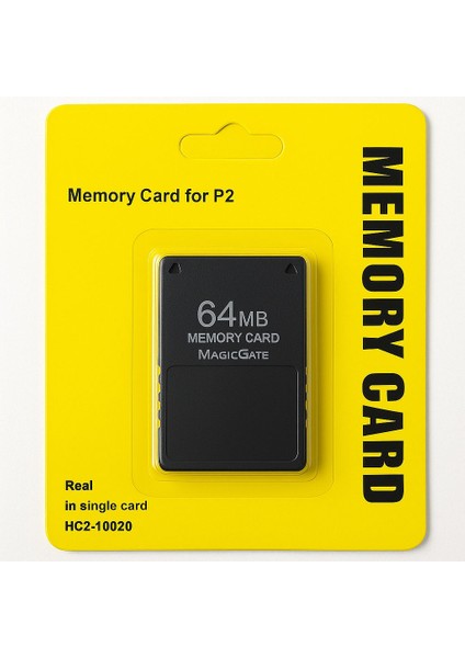 Ps2 Uyumlu 64MB Memory Card – Magicgate Destekli Hafıza Kartı