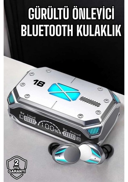Kablosuz Powerbankli Oyuncu Kulaklığı Gürültü Önleyici fiyatları