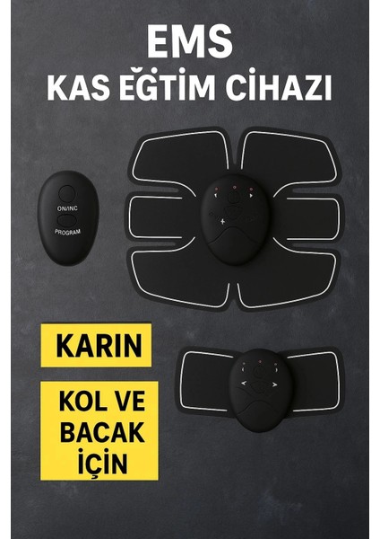 Titreşimli Ems Spor Aleti Karın Kol ve Bacak Kas Yapma Cihazı 2025 Model modelleri