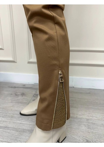 Fermuar Detaylı Pantolon