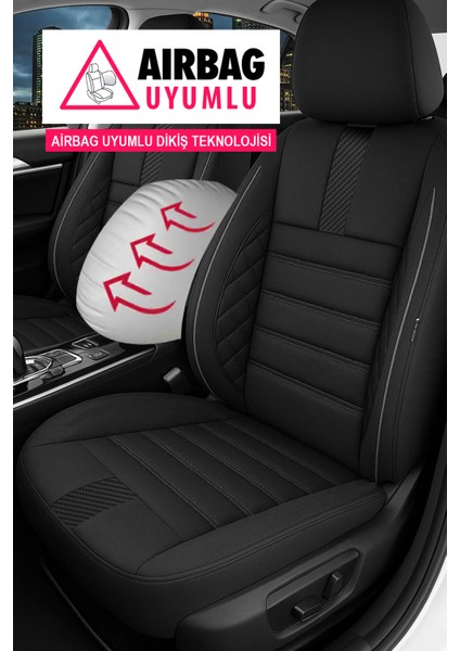 Oniks Tay Tüyü Oto Koltuk Kılıfı-(Dacia Sandero-Stepway-Duster Uyumlu) modelleri