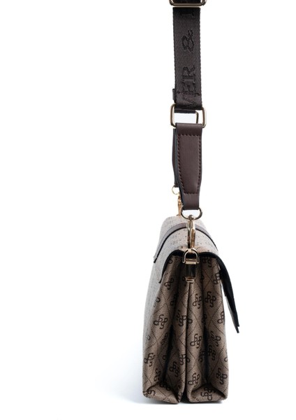 Koyu Bej - Kahve SP1009 Kadın Çapraz Çanta modelleri