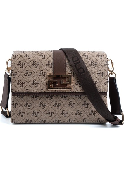 Koyu Bej - Kahve SP1009 Kadın Çapraz Çanta indirimleri