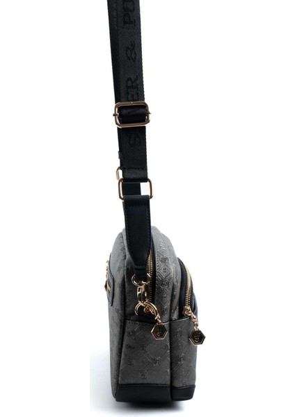 Platin - Siyah SP1201 Kadın Çapraz Çanta modelleri