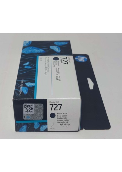 Hp 727 B3P22A Matte Black Kartuş 130ML modelleri