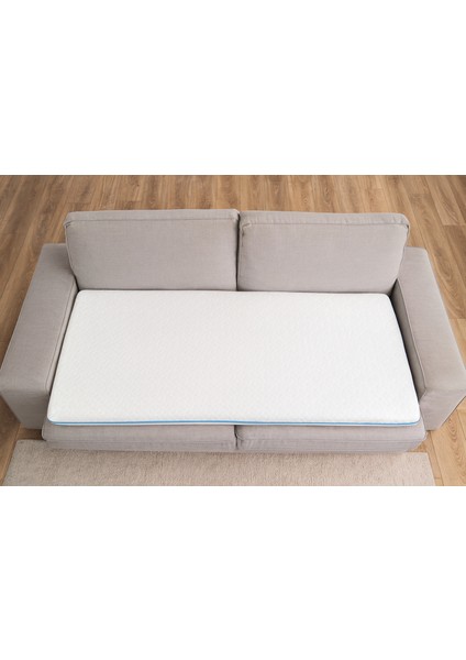 Visco Süngerli Ice Sleep Yıkanabilir Kılıflı Tek Kişilik Visco Yatak Pedi & Şiltesi Topper 5 cm fırsatları