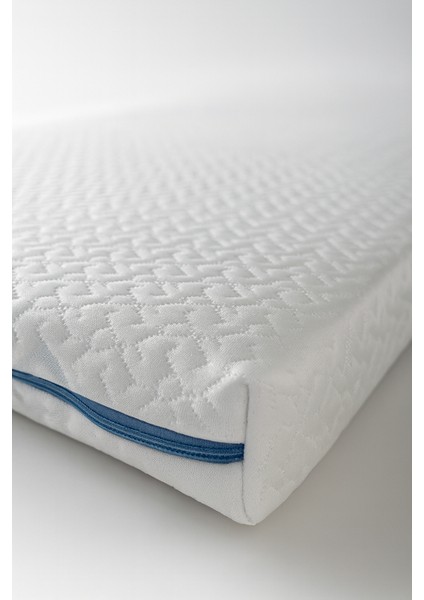 Visco Süngerli Ice Sleep Yıkanabilir Kılıflı Tek Kişilik Visco Yatak Pedi & Şiltesi Topper 5 cm