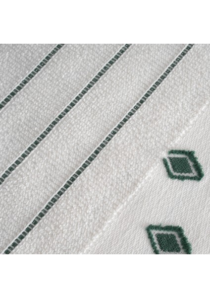 Imre Banyo Havlusu %100 Organik Pamuk Dokuma Yeşil 80X150 cm