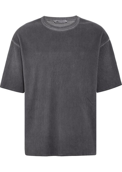 Yıkamalı Ottoman Basic Oversize Tişört Siyah fiyatları