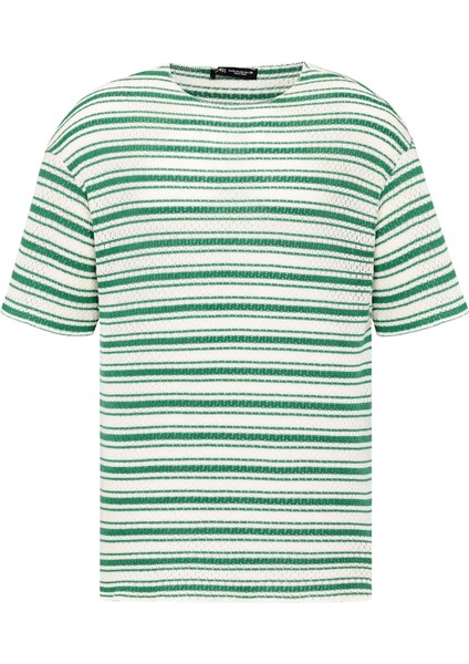 Çizgili Oversize Triko Tişört Benetton fiyatları