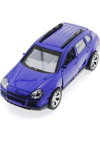 Çek Bırak Porsche Benzeri Lacivert Metal Araba