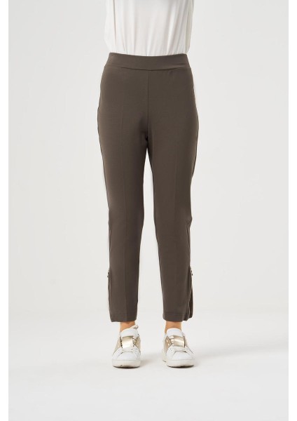 Fermuar Detaylı Pantolon