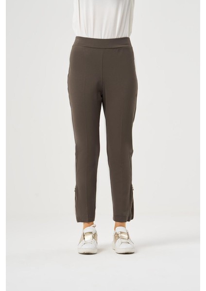 Fermuar Detaylı Pantolon