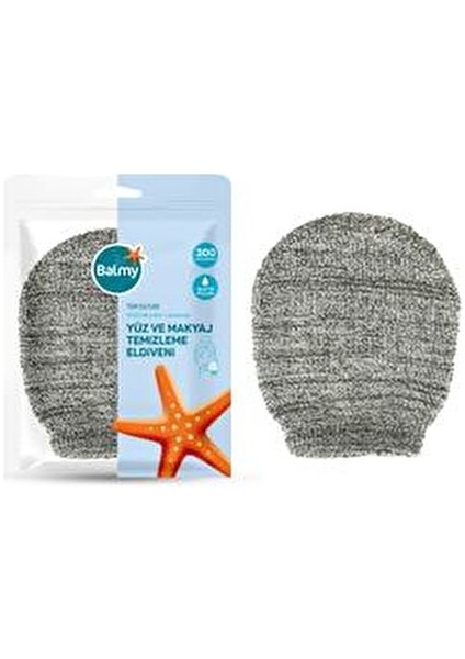 Yüz ve Makyaj Temizleme Eldiveni 300 Kullanımlık Kimyasal İçermez Hassas Ciltler için indirimleri