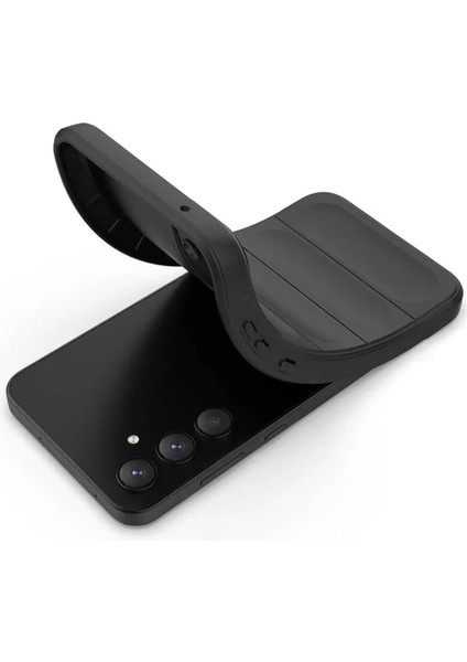 More-Tr Newface Samsung Galaxy S25 Fe Optimum Silikon - Siyah fırsatları