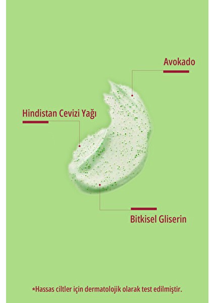 Avokadolu Vücut Peelingi 250 ml Tüm Cilt Tipleri için Peeling Etkisi