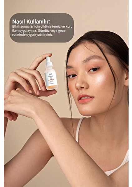 Leke Karşıtı Serum %2 Arbutin ve Hyaluronik Asit 30 ml Tüm Cilt Tipleri için Aydınlatıcı