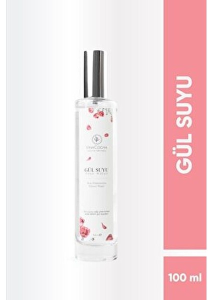 Gül Suyu 100 ml Tüm Cilt Tipleri için Koruyucu Etkili Doğal Yüz Bakım Ürünü