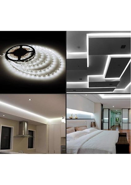 CT-4480 beyaz renk Şerit LED 5 mt 12 Volt 3750 Lm indirimleri