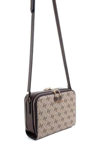 Koyu Bej - Kahve SP888 Kadın Çapraz Çanta fiyatları