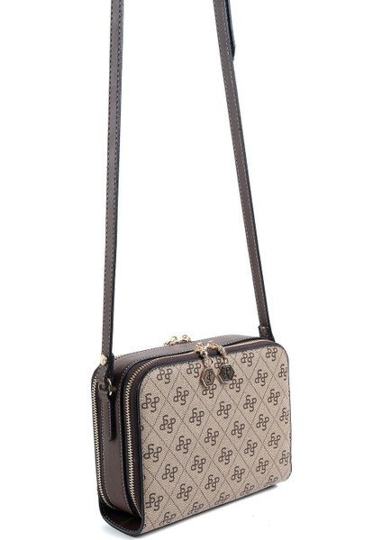 Koyu Bej - Kahve SP888 Kadın Çapraz Çanta fırsatları