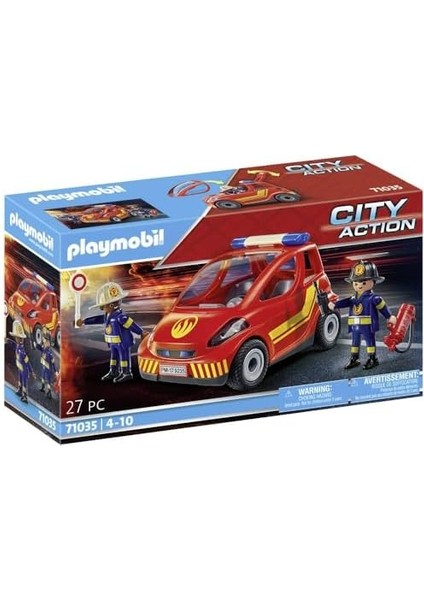 71035 Şehir Aksiyonu Yangın Kurtarma Acil Müdahale Aracı, Eğitici Oyuncak, Eğlenceli, Yaratıcı Rol Yapma, Oyun Seti 4 Yaş ve Üzeri Çocuklar Için Uygundur fiyatları