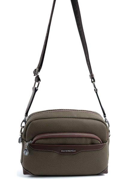 L.haki - Kahve SP1201 Kadın Çapraz Çanta